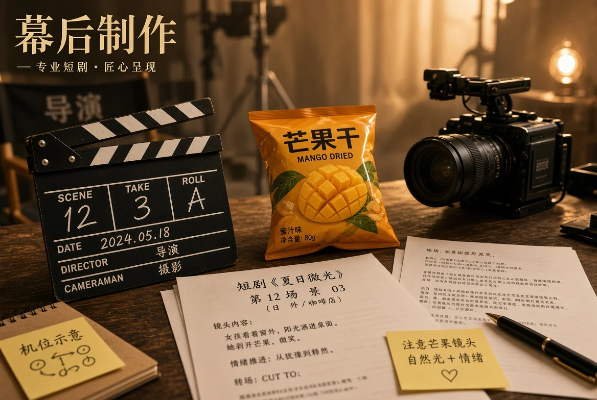 短剧幕后流程导览图